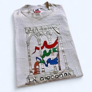 Vintage 1990s San Francisco Opera La Gioconda Graphic T-Shirt M